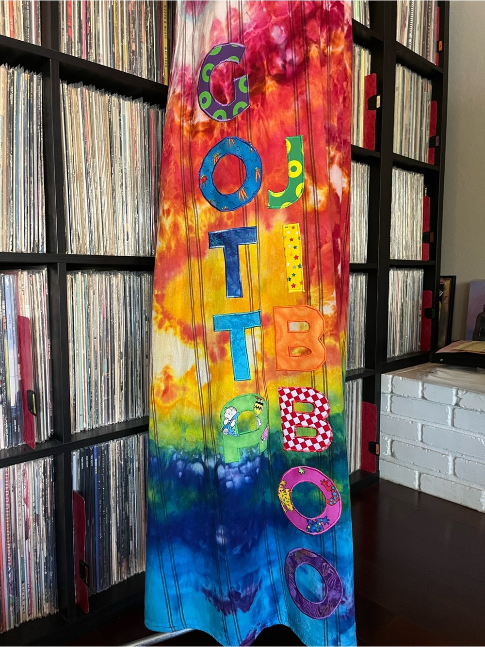 Relisted for JACLYN PHISH tour ice dyed GOTTA JIBBOO lot shakedown patchwork ⭕️ - Picture 7 of 12